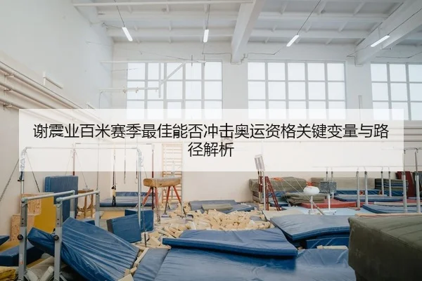 谢震业百米赛季最佳能否冲击奥运资格关键变量与路径解析